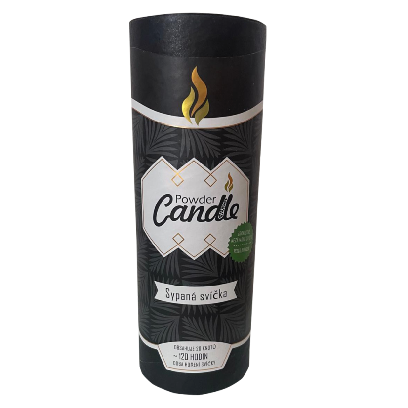 Sypana svíčka PowderCandle 120hodin