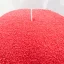 Barevná sypaná svíčka PowderCandle 100hodin – červený vosk