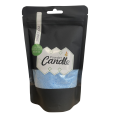 Barevná sypaná svíčka PowderCandle 100hodin – modrý vosk