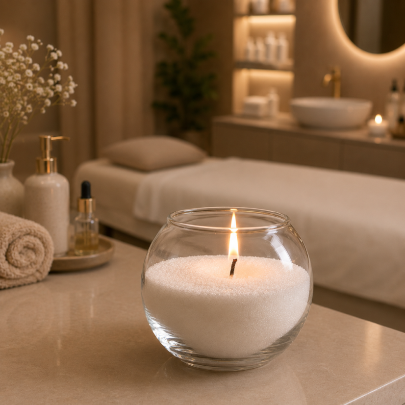 Sypana svíčka PowderCandle 10l 1500hodin