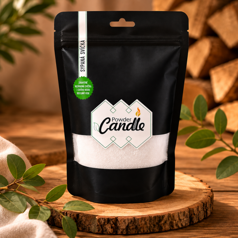 Sypana svíčka PowderCandle 100hodin