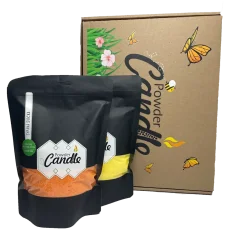 Sypana svíčka PowderCandle JARNÍ BOX