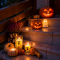 Halloween dekorace z dýně: vytvořte si originální svíčku