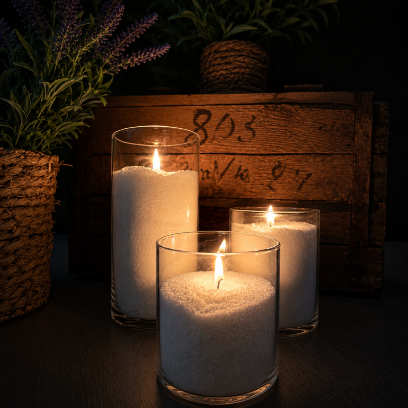 Sypana svíčka PowderCandle 120hodin
